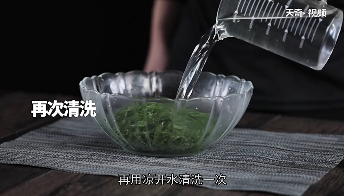 凉拌龙须菜怎么做 凉拌龙须菜的做法 