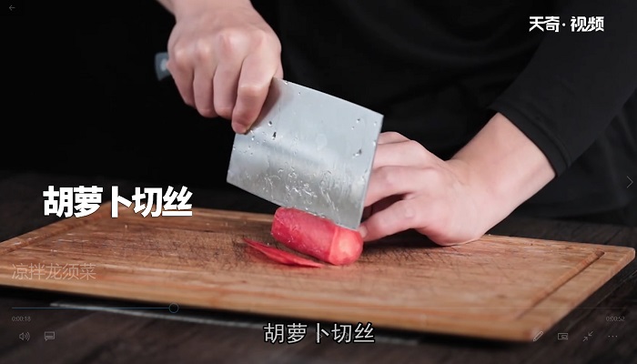 凉拌龙须菜怎么做 凉拌龙须菜的做法 