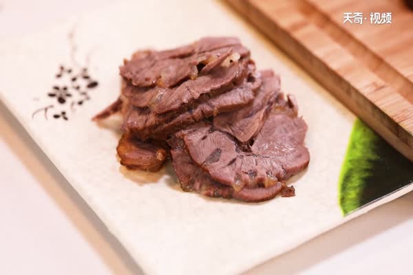 卤牛肉的家常做法 卤牛肉怎么做 