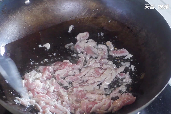 香辣肉丝的做法 香辣肉丝怎么炒 