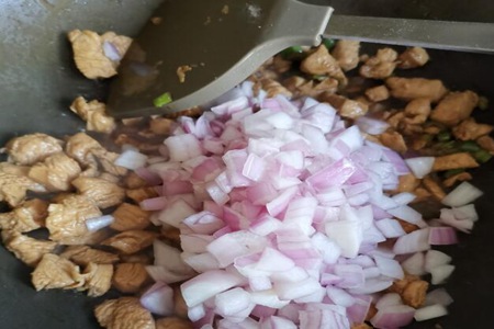 佛手瓜的做法，鸡胸肉炒佛手瓜的做法,低脂素菜