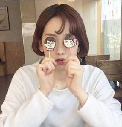 头小女生适合的韩式短发发型