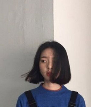女生中分短发 打造气质美女