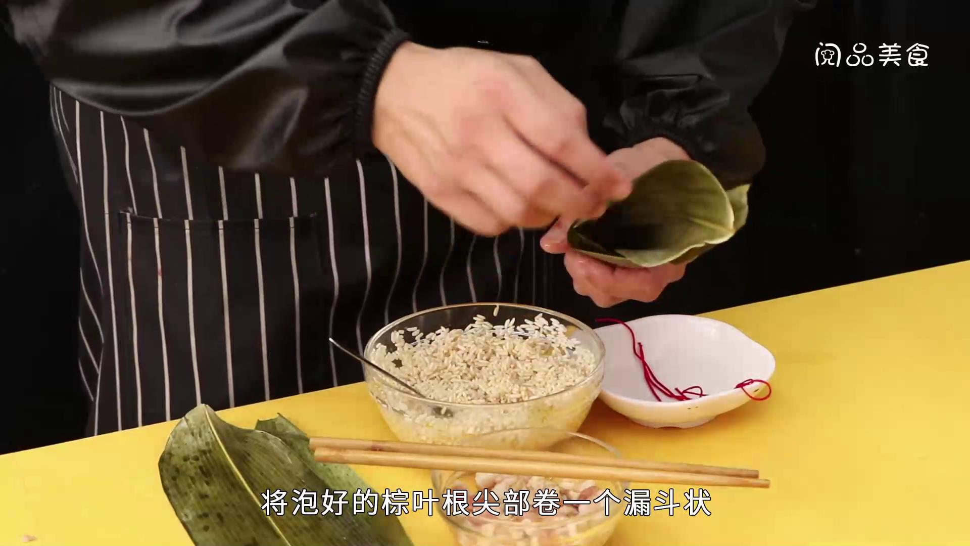 肉粽的包法 肉粽包什么好吃 