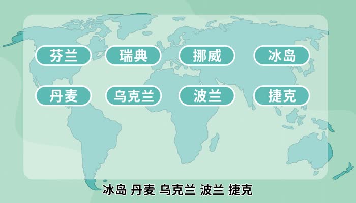 欧洲国家有哪些 欧洲有哪些国家 