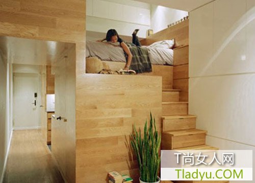 蜗居也有乐趣 46平挑高的空间放大术