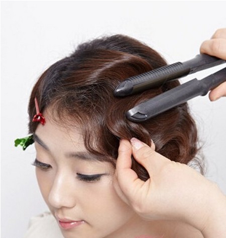 韩式马尾辫发型扎法 散发着自然清新的淑女气息