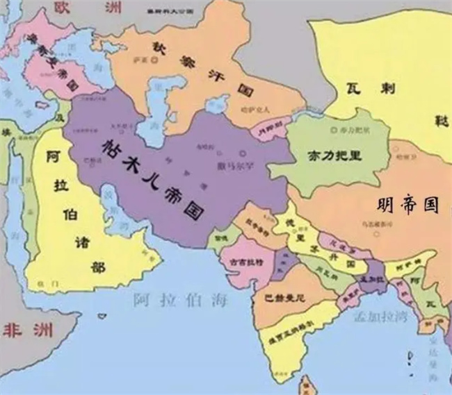 他是继成吉思汗之后最恐怖的征服者 一生战无不胜 攻打明朝未遂 