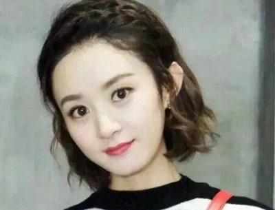 女生短卷发发型  修脸减龄两不误
