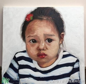 小花妹妹正面照 小花妹妹近照 邓超女儿小花正面照片