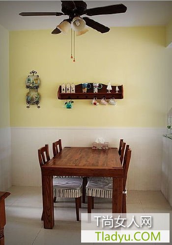小屋慢生活 田园小户型装修效果图