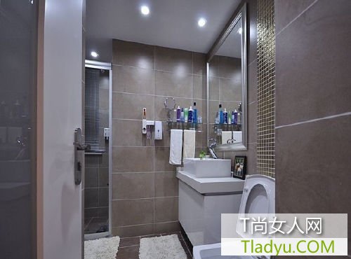 时尚婚房 大方小户型装修效果图