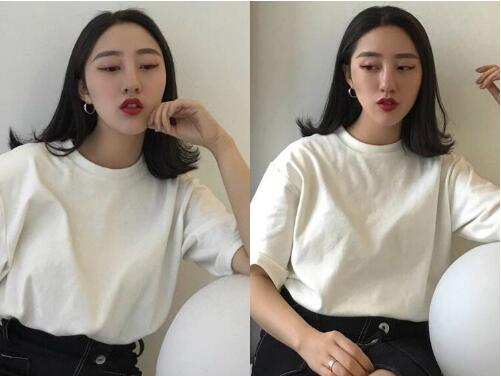女生中长发无刘海适合的脸型 让你越发魅力