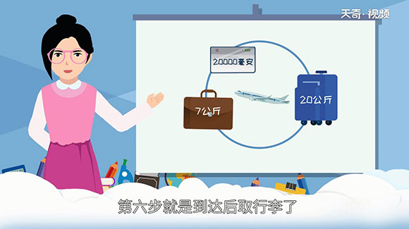 第一次坐飞机流程 