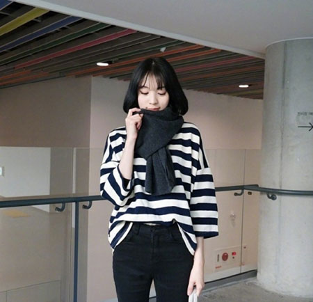 女生齐脸短发 长度齐脸的短发才是最流行
