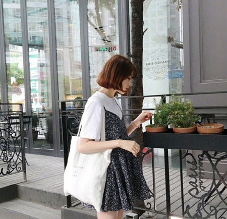 女生齐脸短发 长度齐脸的短发才是最流行