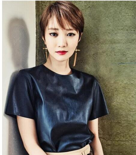 韩国美女高俊熙短发发型大全