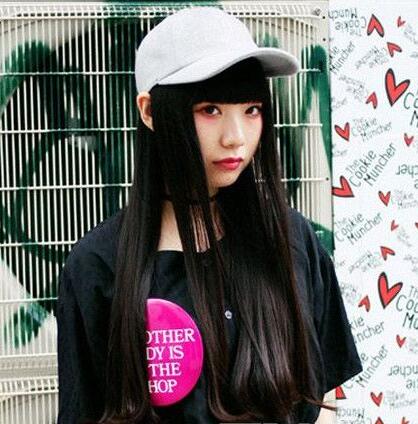 2023最新流行的少女齐刘海发型