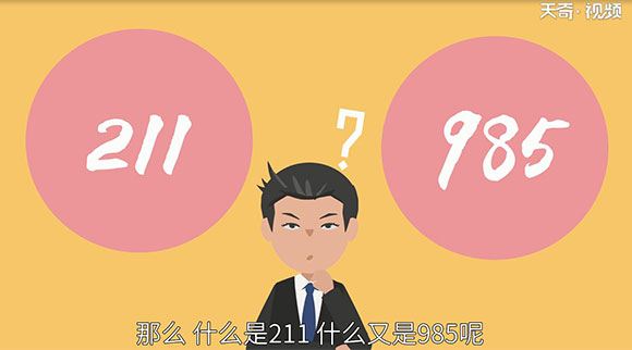 985 211是什么意思 
