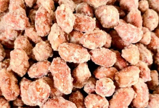 糖霜花生制作方法 不掉皮不油腻挂霜均匀 酥脆香甜老少皆宜 