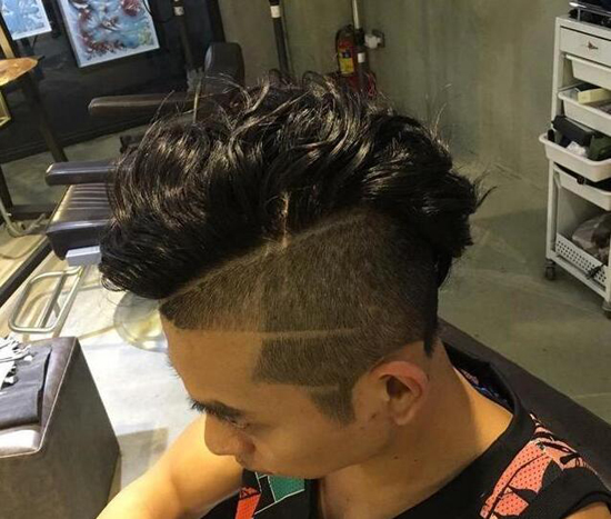 男士发型2023款 发型男短发两边剃掉