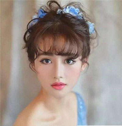 九款新娘发型包揽时尚 甜美优雅怎能少