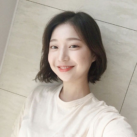 没有刘海露额头的短发 露额头更显气质