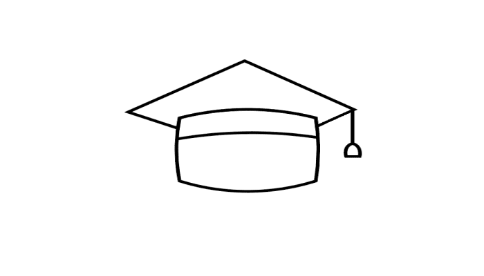 学士帽简笔画 学士帽简笔画怎么画 