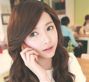 圆脸适合的长发型 很潮修颜瘦脸圆脸长发发型