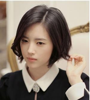 适合圆脸女生的短发 干练有型的短发变时尚小辣妹