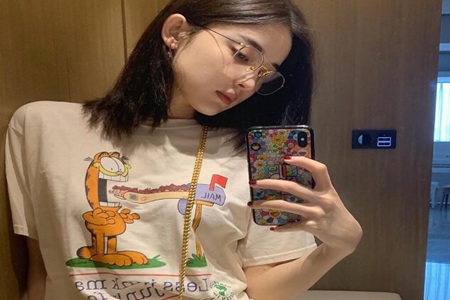 元气少女夏天穿搭，古力娜扎这3个穿搭元气少女感满满的