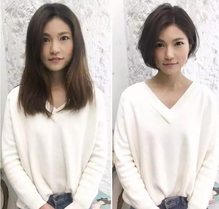 剪短发真的可以让你年轻5岁 有图有真相
