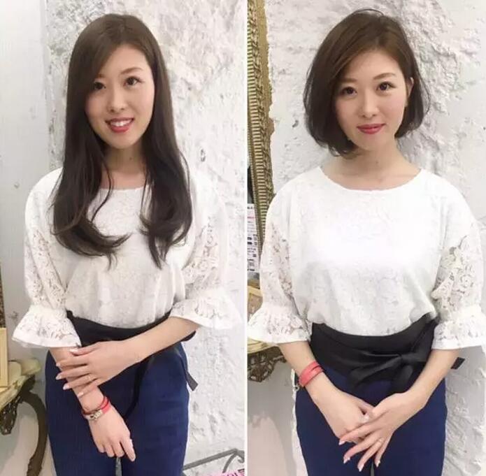 剪短发真的可以让你年轻5岁 有图有真相
