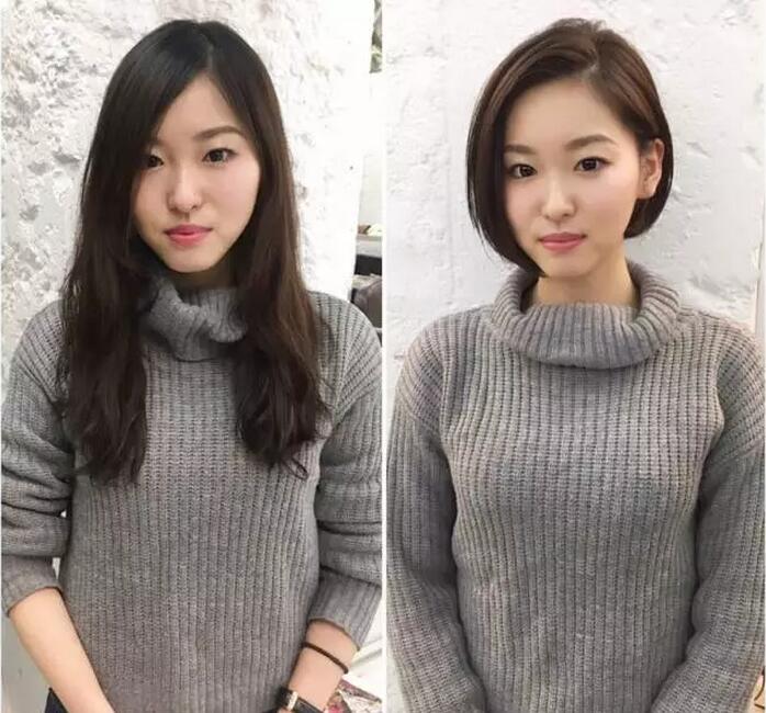剪短发真的可以让你年轻5岁 有图有真相