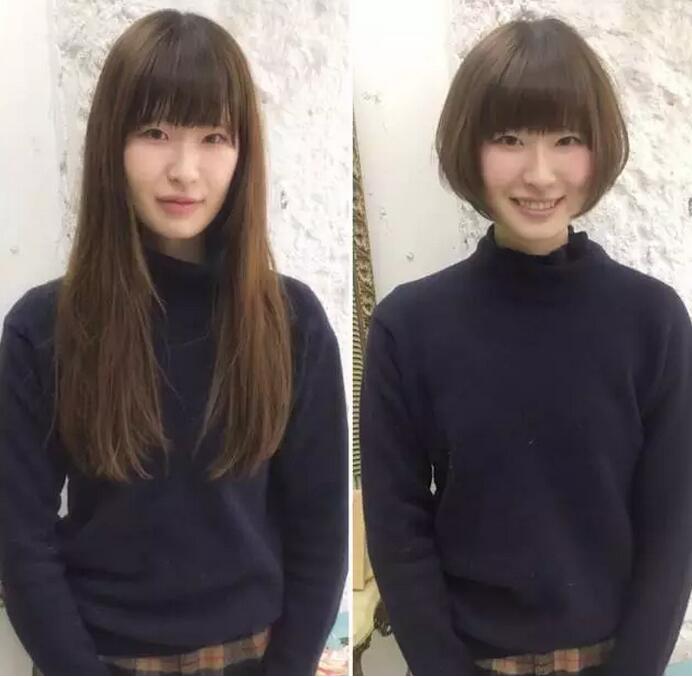 剪短发真的可以让你年轻5岁 有图有真相