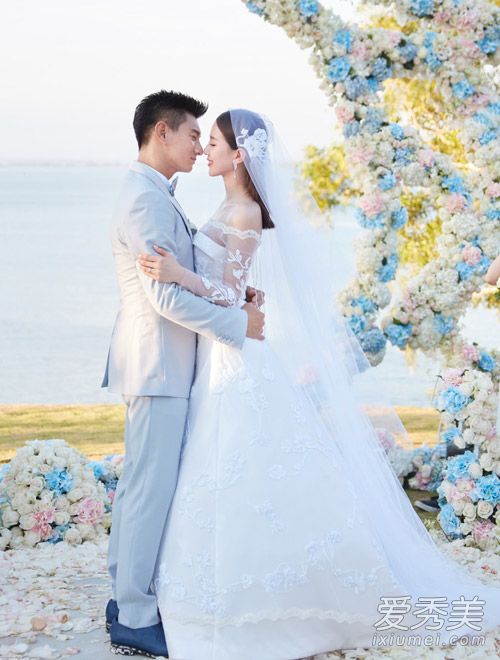 刘诗诗3款新娘发型美过百万华服
