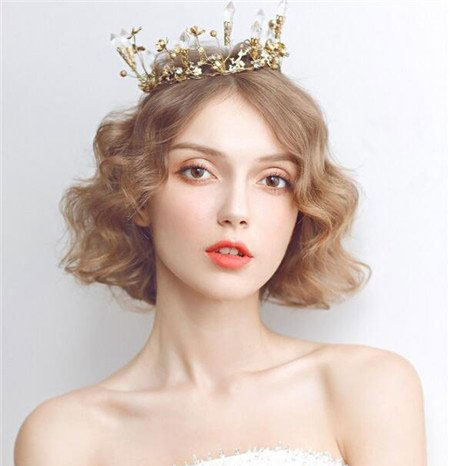 绝美短发新娘发型 10款最新新娘短发