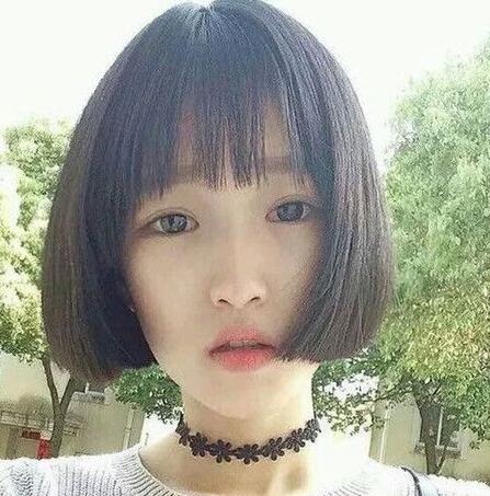 夏天最新减龄显嫩的女生蘑菇头发型
