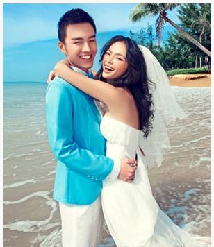 新娘新郎婚纱照发型 韩式发型 让你的婚纱照别具一格
