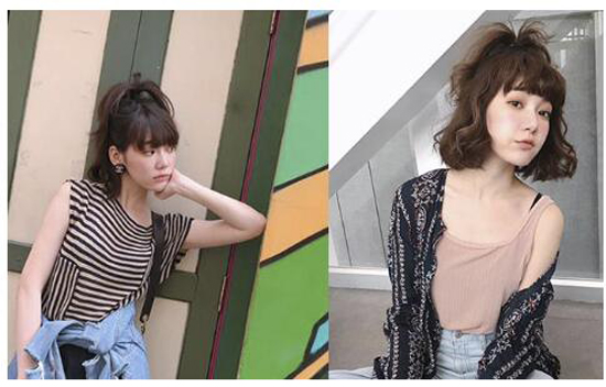 短发发型怎么扎  女生短发发型