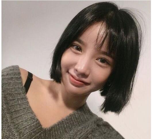 十分受女生欢迎的波波头短发发型
