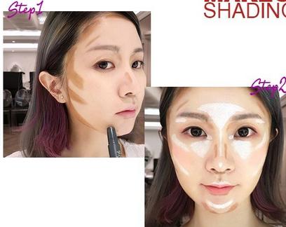 怎么化妆显脸小 圆脸变成鹅蛋脸的修容小技巧