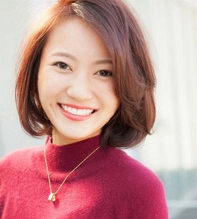 圆脸减龄短发发型 清新瘦脸的中短发更娇嫩可人