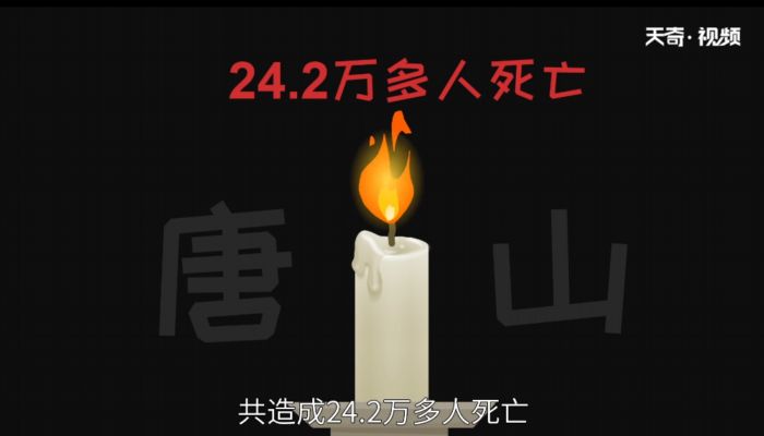 唐山大地震是哪一年  唐山大地震是什么时候 