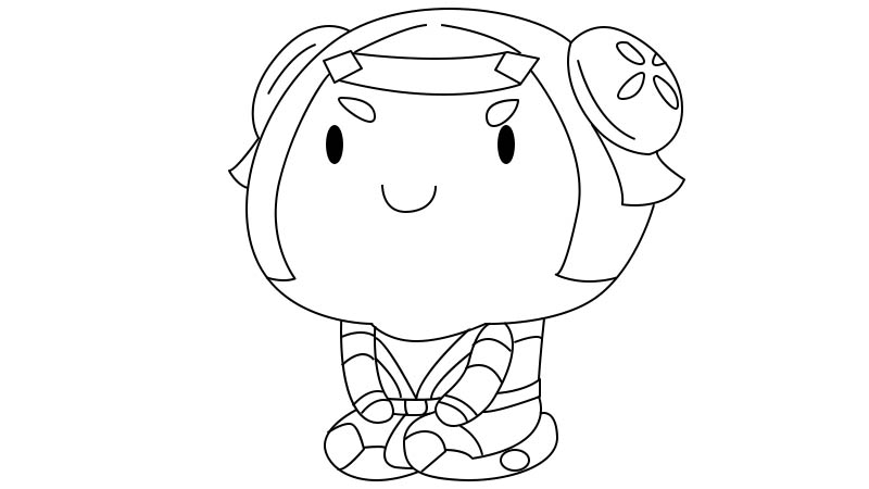 鲁班七号简笔画 鲁班七号怎么画 