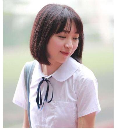 经典女生韩式齐耳短发发型