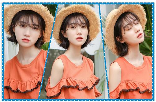 梨花头小清新女生  梨花头短发发型
