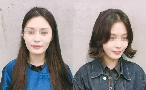 妹子真人示范短发好看还是长发好看