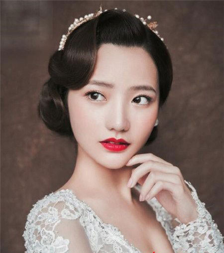 新款韩式新娘发型 欧式风格发型