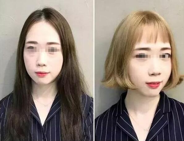 妹子真人示范短发好看还是长发好看